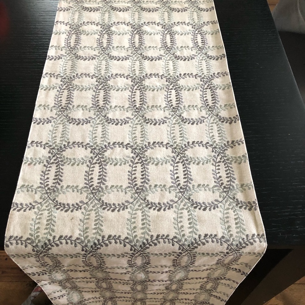 Crate and Barrel Table Runner